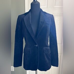 J.Crew classic velvet woman’s blazer size 0